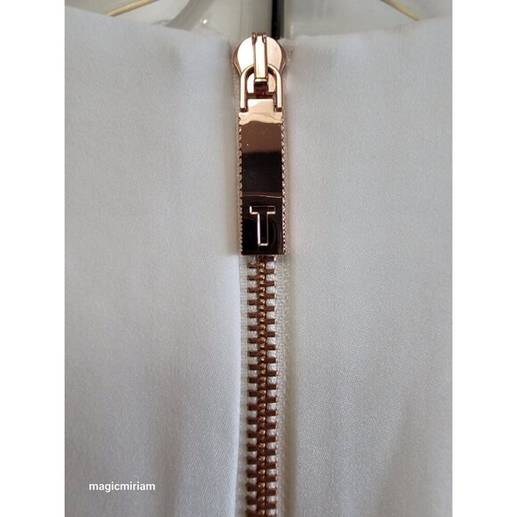 BNWT Ted Baker London Gilith Chelsea Bow Shoulder Dress - Picture 8 of 15